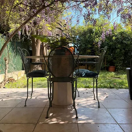 Jardin Prive 2 Pieces Garage Calme *