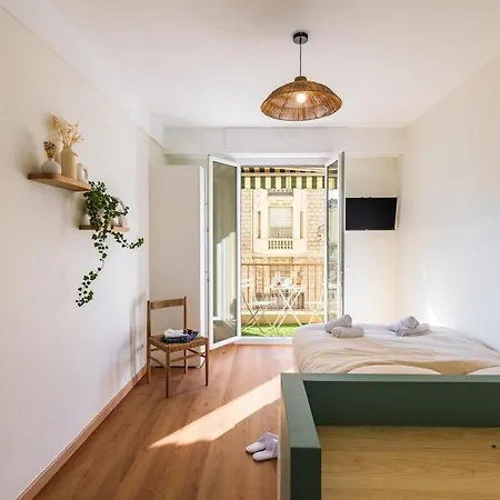 Charme Nicois, 15min De La Mer, 3 Chambres, Climatisation, Terrasse Apartment Nice