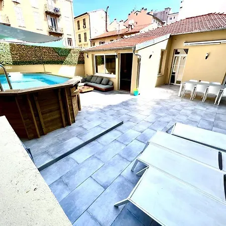 3 Chambres, Piscine Privee Et Parking Nice