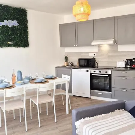 Apartment T3 Neuf Climatise 8 Pers Proche Nice