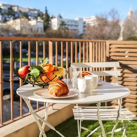Charme Nicois, 15min De La Mer, 3 Chambres, Climatisation, Terrasse Apartment Nice