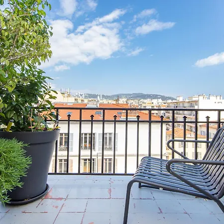 Apartment Lumineux Centre, Parking, Clim Nice
