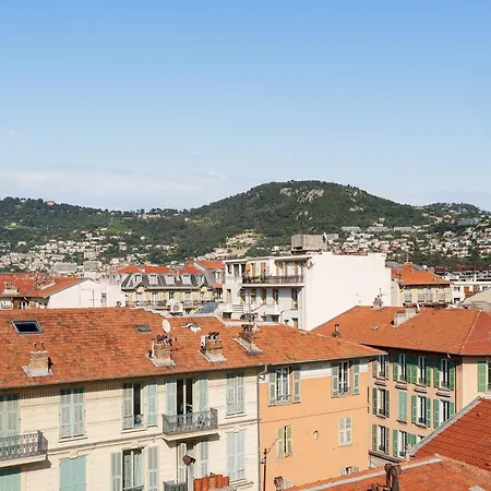 Renting - Risso - Cocoon Design Massena Paillon Balcony View & Lift Apartment