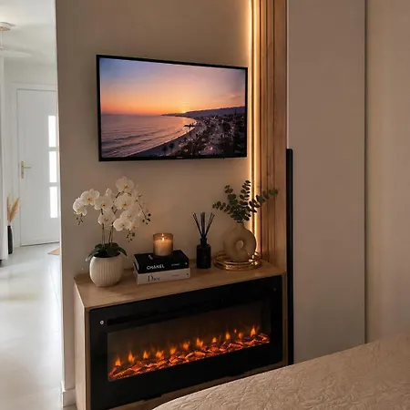 Cocon D Amour Studio Avec Jacuzzi Terrasse Et Parking Prive * Nice