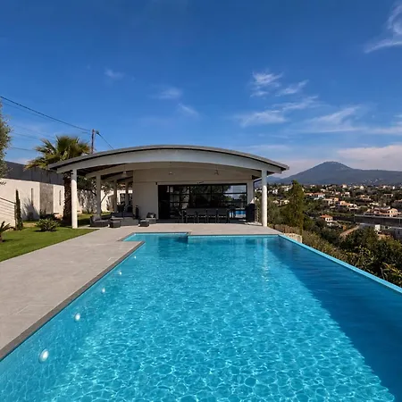 Beautiful With Sea & Mountain View And Pool Holiday home