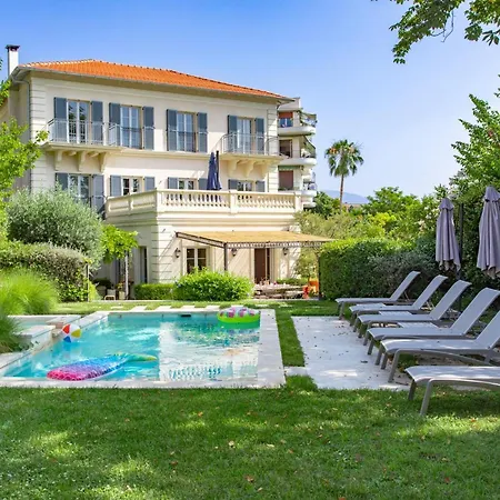 S2 Staywizus - House For 12p Swiming Pool Ac Bbq 10 Mins From Sea Nice