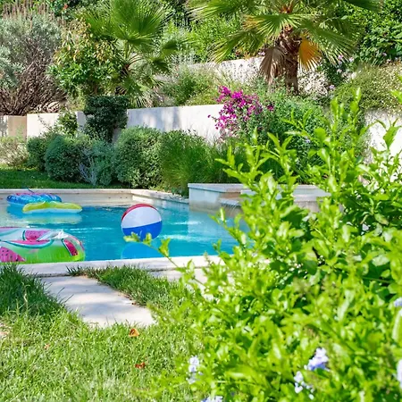 S2 Staywizus - House For 12p Swiming Pool Ac Bbq 10 Mins From Sea * Nice