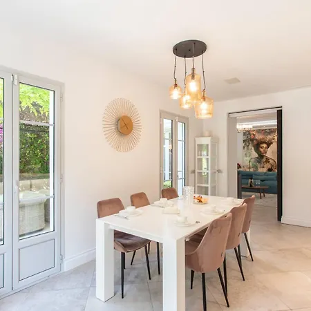 S2 Staywizus - House For 12p Swiming Pool Ac Bbq 10 Mins From Sea Nice