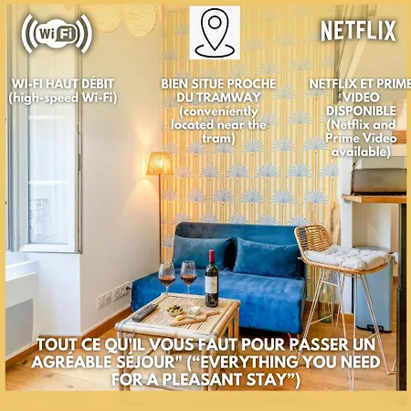 Riviera Dolce - Cozy In Nice, 7 Min By Tram, Renovated *