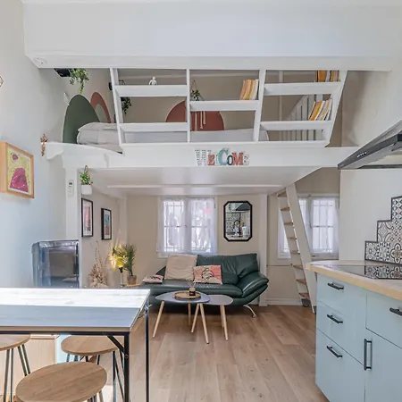 Apartment Loft Lumineux Climatise Port & Vieux-nice A Pied