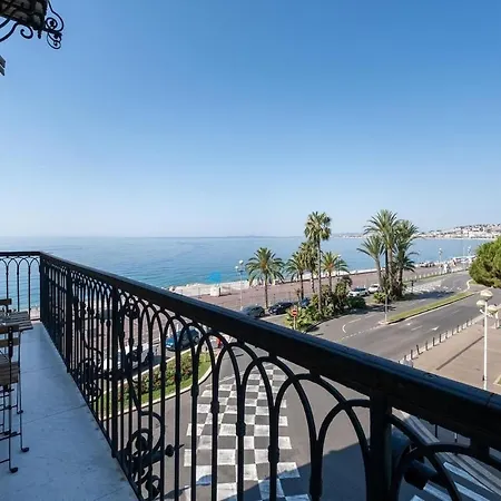 Apartment Sea View Duplex - Ac Wifi - Promenade Des *