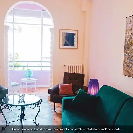 Apartment Rose De Nice, Charming 65m2, Center, 5mns Sea !