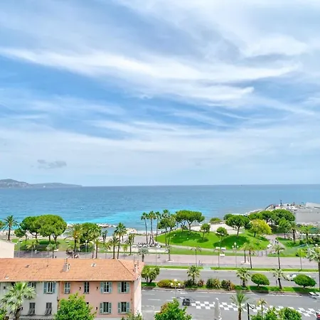 Exceptional 2 Bedroom With Ac Wifi, Sea Vies And Parking In Apartment Nice