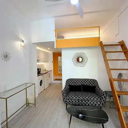 Mezzanine Renove - Centre Nice, 3 Min Gare Apartment