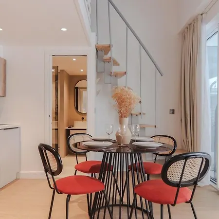 Loft 4 - Center - 2-room Mezzanine Apartment Nice