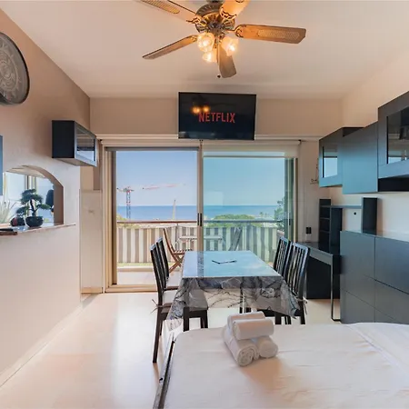 Apartment Sea-view - Ac - Balcony Nice