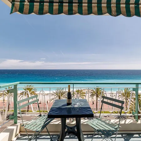 Panoramic Sea View 1 Bdr Promenade Des Apartment Nice