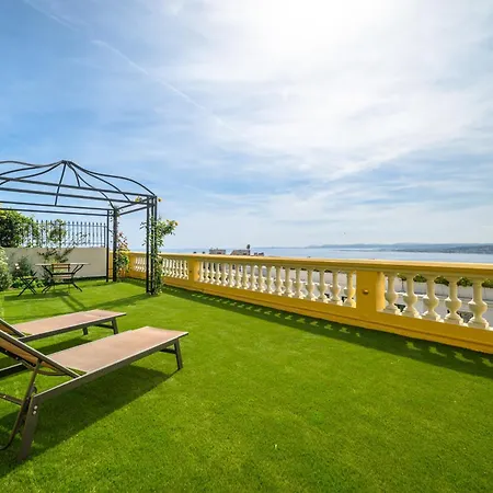 Wonderful Panoramic View With Ac Apartment Nice