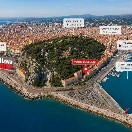 Port De - 2 Pieces Avec Jardin - 4 Personnes Apartment