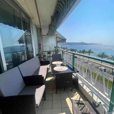 Apartment Charming With Ocean Views In Nice, France Nice