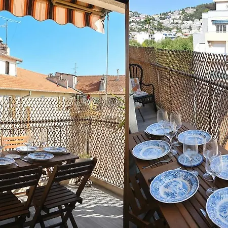 Sunny Terrace With Great View- Port, & Garibaldi- 3 * Nice