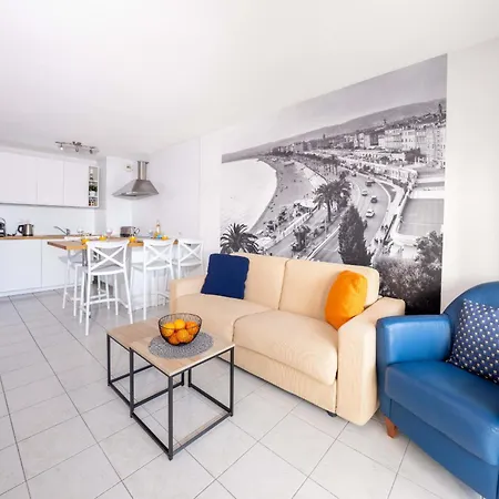 #47 Staywizus - Californie 1 Bdr Ac Garage Sea View Terrace 1 Min To * Nice