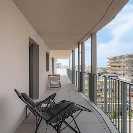 New Building- Neuf Lumineux Vue Mer, Tramway L3 Au Pied De Immeuble A 10 A 15 Mns D'aeroport, Centre & Promenade Apartment *