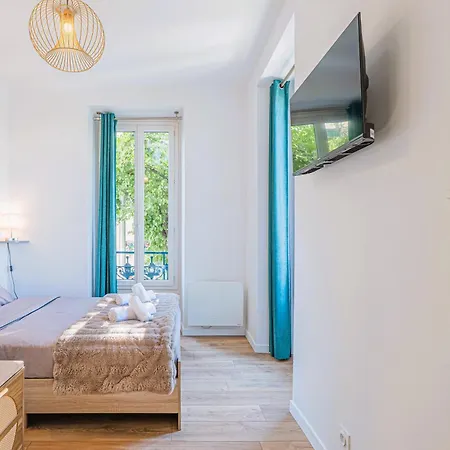 5 People, 4 Beds - Heart Of Gambetta - Renovated - Air Conditionning Nice