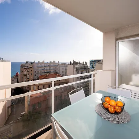 #47 Staywizus - Californie 1 Bdr Ac Garage Sea View Terrace 1 Min To * Nice