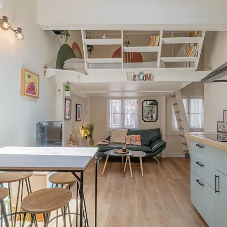 Loft Lumineux Climatise Port & Vieux-nice A Pied Apartment