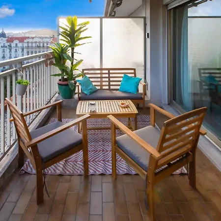 L15 Staywizus - 8 Min Walk Sea - Parking Terrace Ac Apartment Nice
