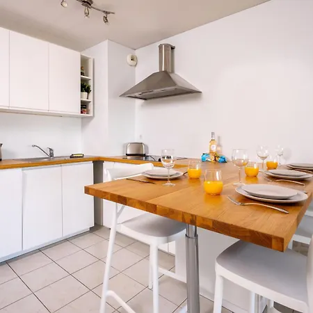 #47 Staywizus - Californie 1 Bdr Ac Garage Sea View Terrace 1 Min To Nice
