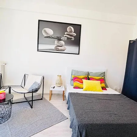 Citycenter - Charming -wifi-5 Min Gare Apartment Nice