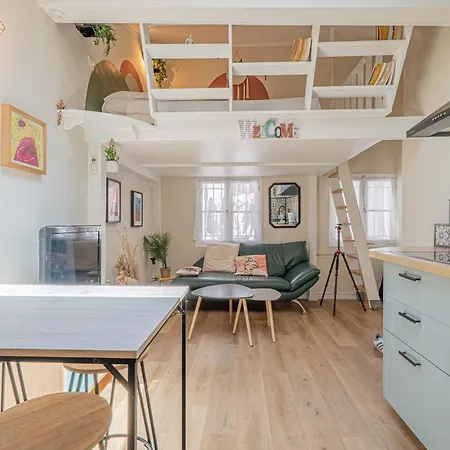 Apartment Loft Lumineux Climatise Port & Vieux-nice A Pied Nice