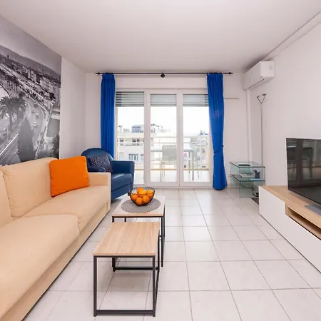 #47 Staywizus - Californie 1 Bdr Ac Garage Sea View Terrace 1 Min To