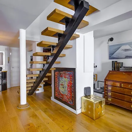 Apartment Artist Loft Duplex Jack Sparrow Air Conditionne Et Parking Nice