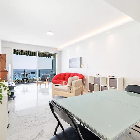 Panoramic Sea View 1 Bdr Promenade Des Apartment *