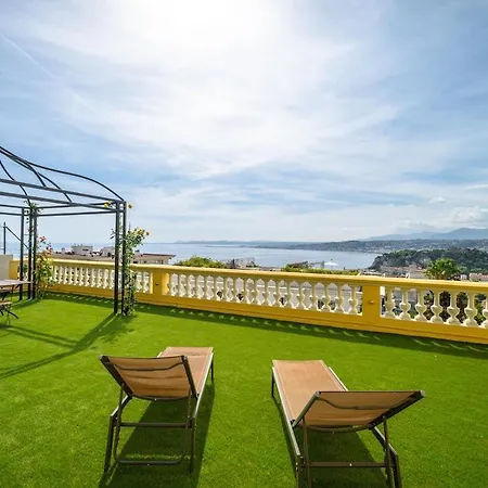 Wonderful Panoramic View With Ac Apartment Nice