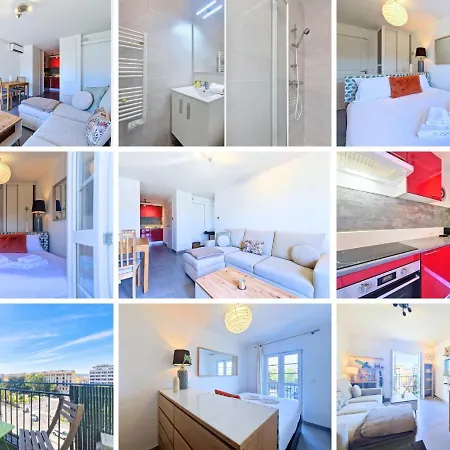 Nestor&jeeves - L Ecrin Du Paillon - Close Old Town - Balcony Apartment Nice