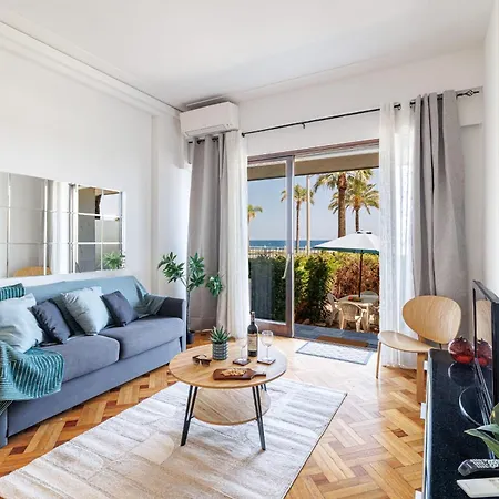 My Casa - Prom 193-a - In Front Of The Sea 1 With Terrace And Garden Apartment Nice