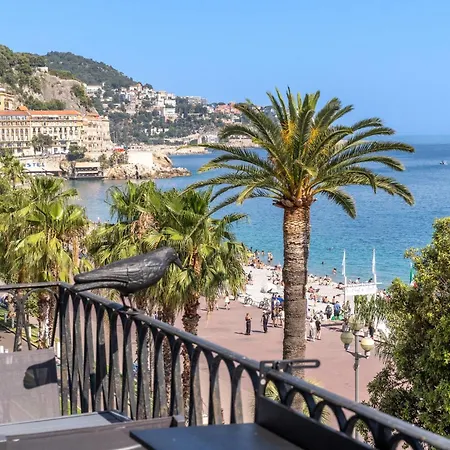 Balcon Vue Promenade Des 3 Apartment Nice