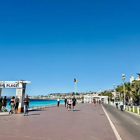 Promenade Carre D'or Duplex Renove 3 Plages 1 Min - Recommande Pour 5 Adultes Nice