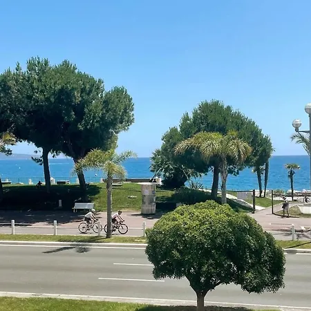Apartment Promenade Sea View 2 Bedrooms, Ac, Wifi Nice