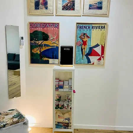 Bel Appartement Avec Toit-Terrasse, 2 Chambres, Centre Ville De Nice Apartment