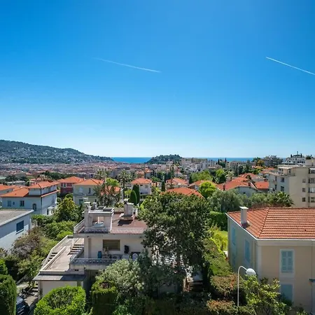 Superbe 2p Terrasse Vue Quartier Cimiez Nice