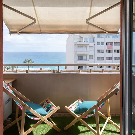 Modern 2-bedroom Sea View, Air Conditioning, Balcony Nice
