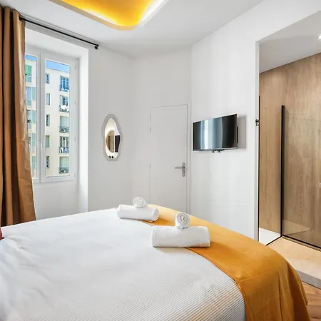 Apartment Luxueux, Equipe En Plein Coeur De Ac-parking - 4 Nice