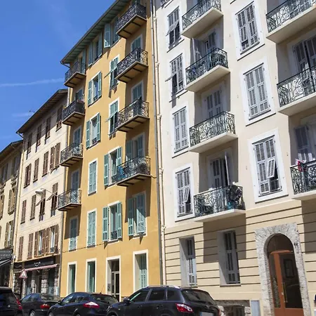 Apartment Air-conditioned In The Republique District Nice