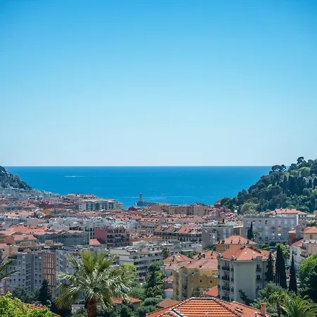 Superbe 2p Terrasse Vue Quartier Cimiez Apartment *