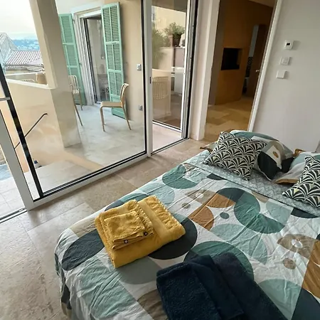 Lovely In Vieux-nice With Terrace, Garden And Ac - 10 Min To Beaches And Promenade Des